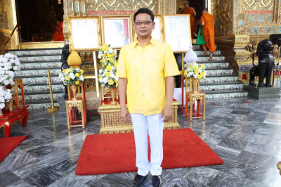 ร่วมพิธีเจริญพระพุทธมนต์ถวายพระพรชัยมงคล พารามิเตอร์รูปภาพ 1