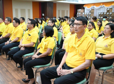 พิธีเปิดโครงการจัดกิจกรรมจิตอาสาเฉลิมพระเกียรติพระบาทสมเด็จพระเจ้าอยู่หัว เนื่องในโอกาสพระราชพิธีสมมงคลพระชนมายุเท่าพระบาทสมเด็จพระพุทธยอดฟ้าจุฬาโลกมหาราช ... พารามิเตอร์รูปภาพ 5