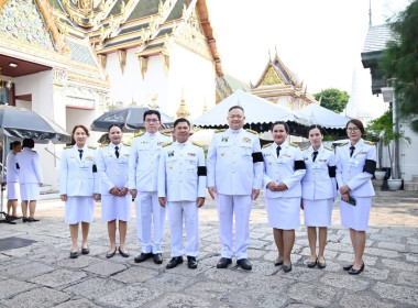 พิธีวางพวงมาลาถวายสักการะเบื้องหน้าพระฉายาลักษณ์ พารามิเตอร์รูปภาพ 7