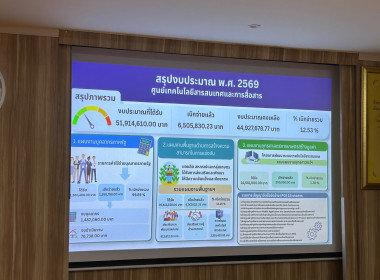 ประชุมขับเคลื่อนการปฏิบัติงานของ ศสท. พารามิเตอร์รูปภาพ 10